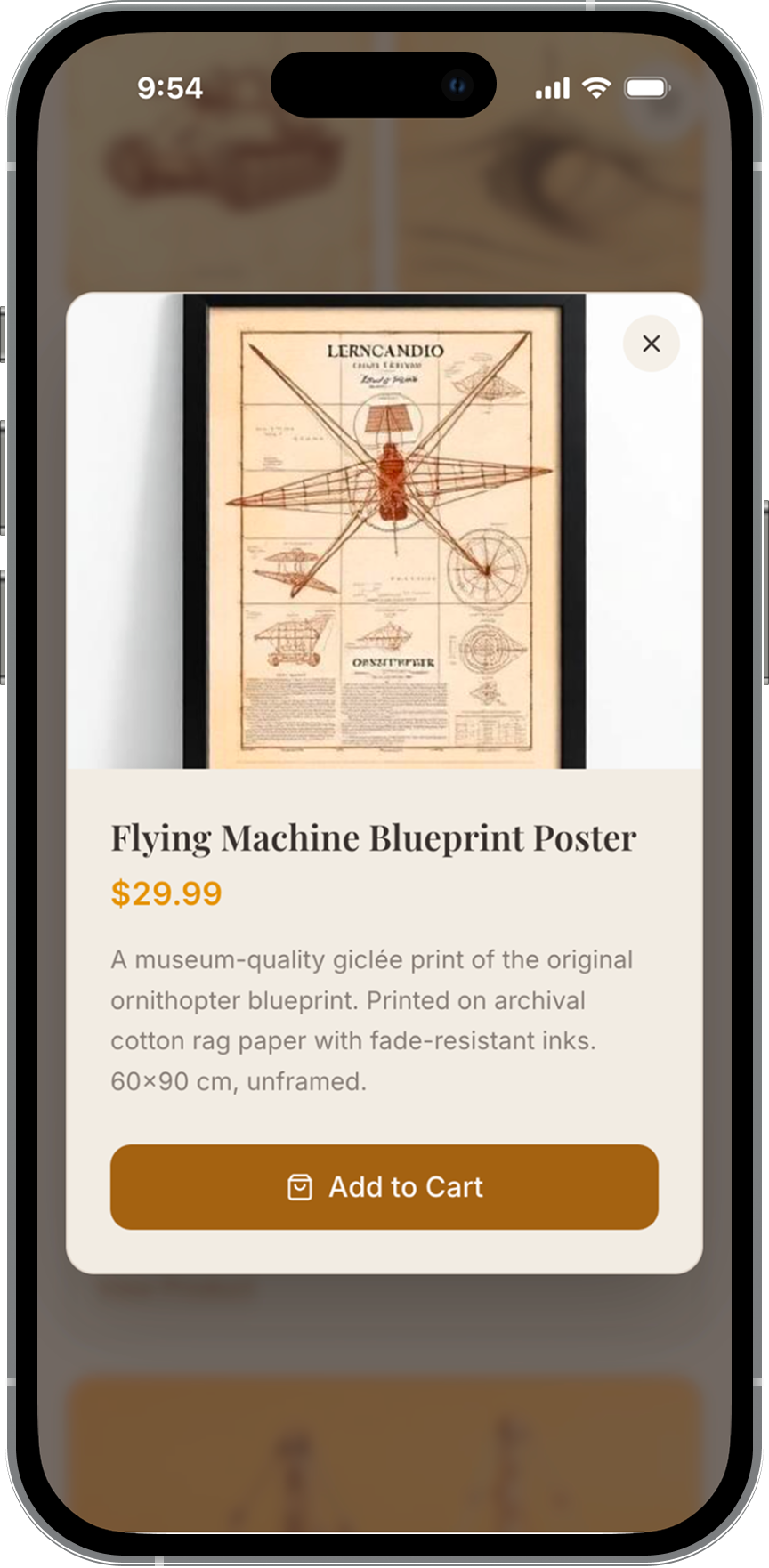 App screenshot